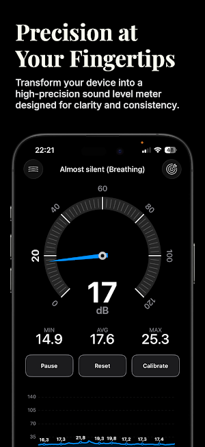 Cuspart: dB Meter Screenshot 1