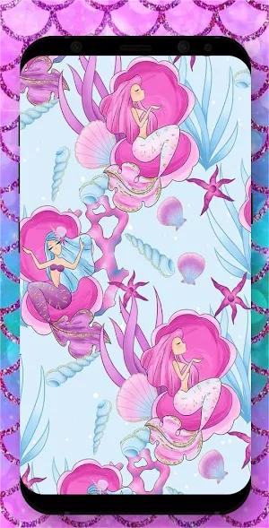 Cute Mermaid Wallpapers Screenshot 2