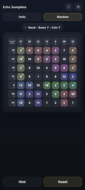 Sumplete - Number Sum Puzzle Screenshot 2