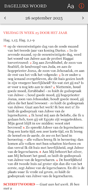 Dagelijks Woord Screenshot 0