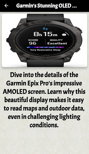 garmin epix pro guide Screenshot 2