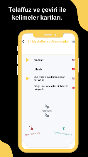 İnglizce Kelime kartları Screenshot 2