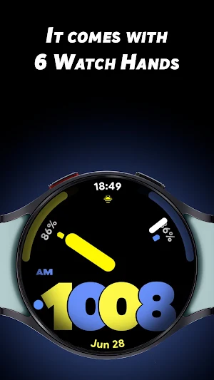 Pixel Analog - Watch face screenshot 3