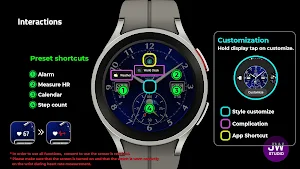 JW113 jwstudio watchface Screenshot 2
