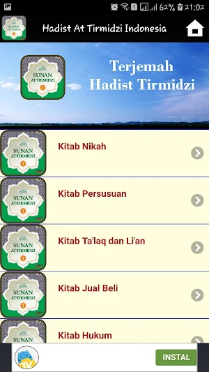 Hadist Sunan Tirmidzi Indonesia Lengkap Screenshot 3