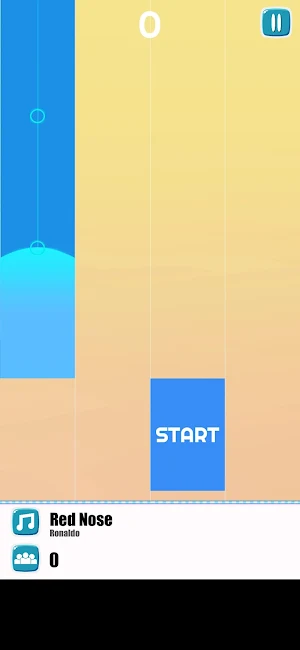 Ronaldo Music Tiles Game Screenshot 1