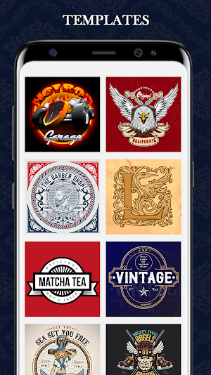 Vintage Logo Maker Screenshot 2