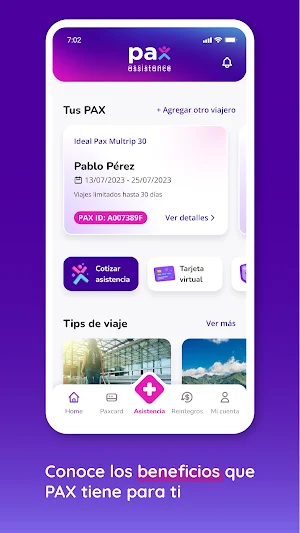 Pax Assistance Screenshot 2