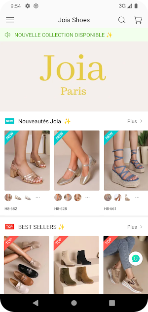 Joia Shoes Screenshot 1