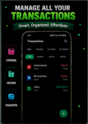 Exp Note: Expense Tracker Screenshot 1