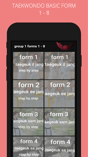 Taekwondo Poomsae Screenshot 2