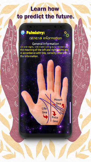 Palmistry: Life line etc. Screenshot 3