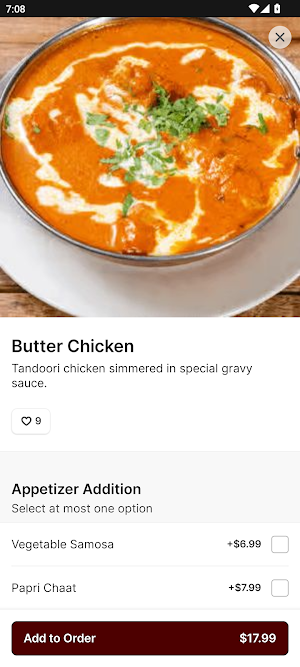 Nirvana Indian Cuisine (MD) Screenshot 3