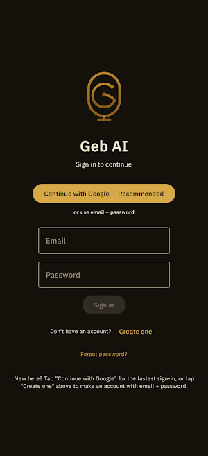 Geb AI Screenshot 0