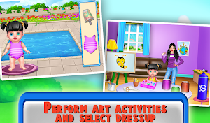 Crazy Babysitter Fun Game Screenshot 1