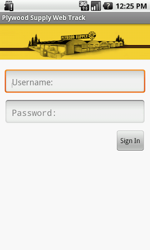 Plywood Supply Web Track Screenshot 0