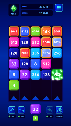 2048: X2 Master – Merge Puzzle Screenshot 3