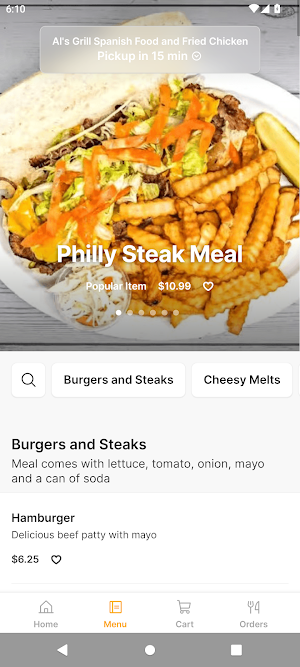 AL's Grill Screenshot 1