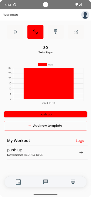 R and B Fitness Screenshot 1