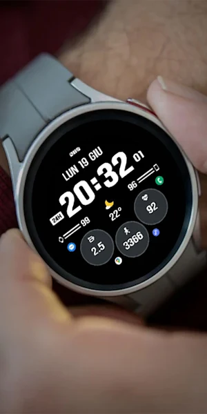 BIG DIGI Sport GN01 Watch face Screenshot 2