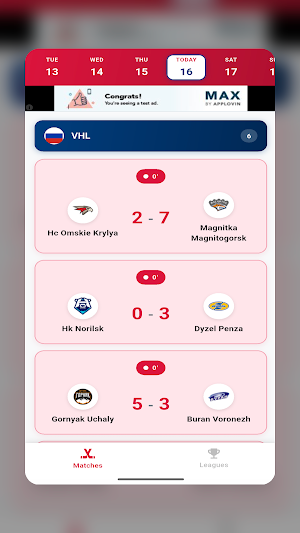 OnHockey – Live Hockey Screenshot 0