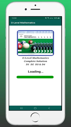 O Level Maths Solution Screenshot 0