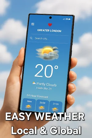 Easy Weather: Local & Global Screenshot 0