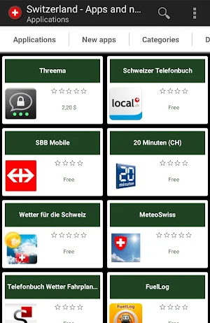 Swiss apps and games Screenshot 0