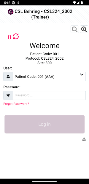 CSL Behring - CSL324_2002 Screenshot 1