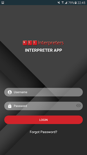 911 Interpreters - Interpreter App Screenshot 1