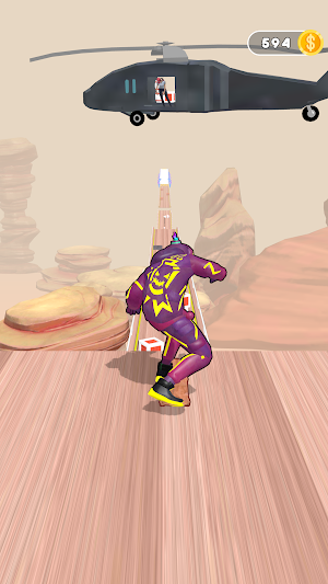 Ragdoll Downhill Skateboarding Screenshot 0