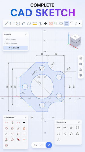 CAD Studio - 3D Print & CNC Screenshot 1