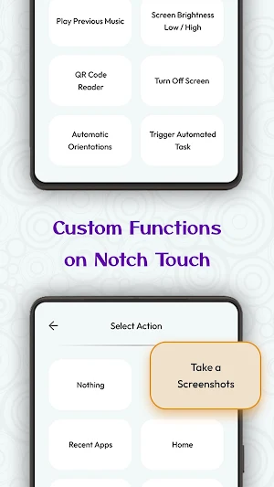 Touch Notch for Smart Action Screenshot 2