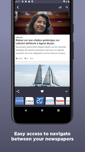 French Newspapers Screenshot 2
