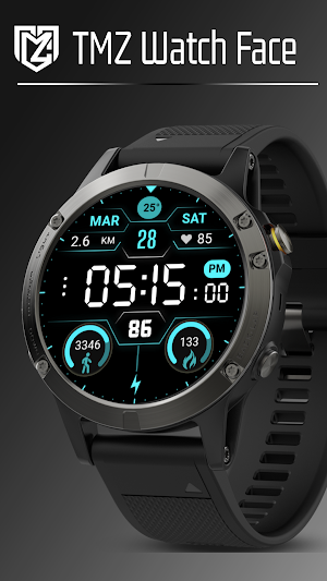 Digital Watch Face Screenshot 0