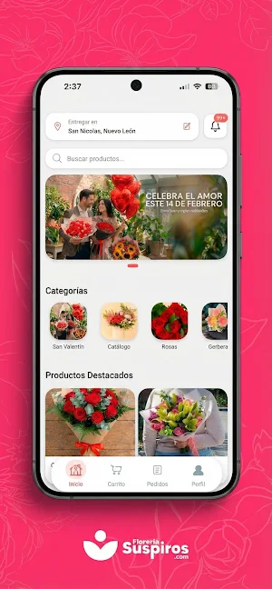 Floreria Suspiros - Flores Hoy Screenshot 1