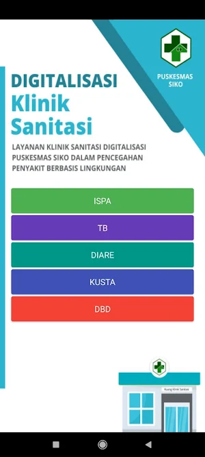 DIGITALISASI KLINIK SANITASI Screenshot 2