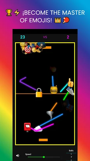 PONG Emoji: The 5 Cents Game! Screenshot 0