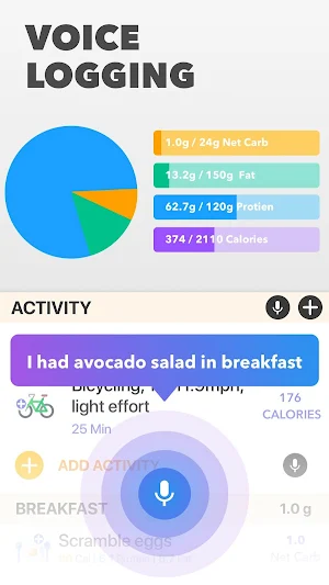 Keto Manager: Diet Tracker, Recipes & Carb Counter Screenshot 2
