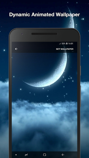 Magic Night Live Wallpaper PRO Screenshot 1