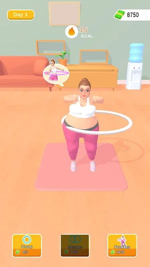 Idle Hula Hoop Master Screenshot 0