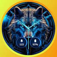 Wolf Watch Face: Wear OS PRO