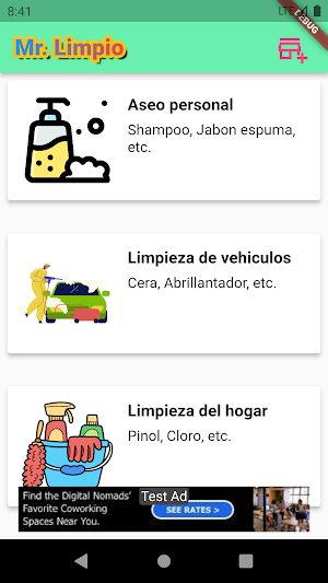 Productos de limpieza Screenshot 0