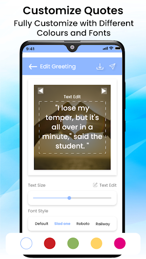 Motivation - Quote Maker Screenshot 2