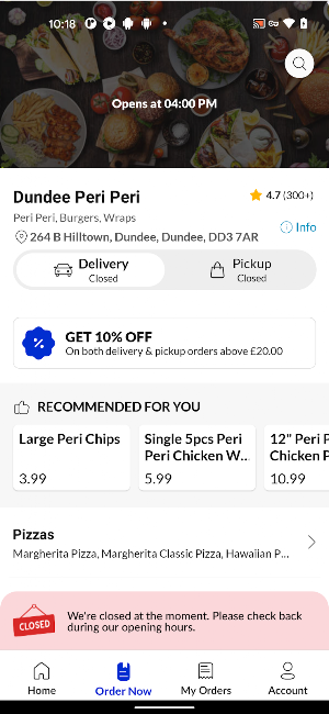 Dundee Peri Peri Screenshot 2