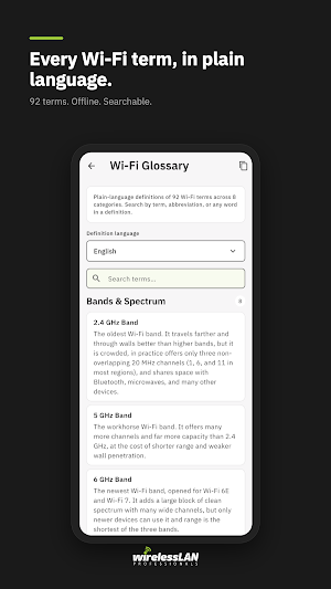 WLAN Pros Toolbox Screenshot 3