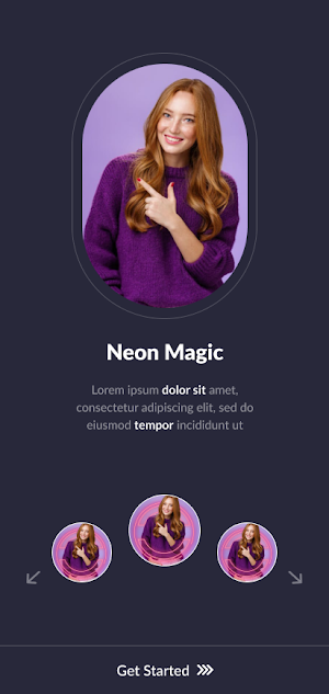 Neon Magic Photo Editor Screenshot 0