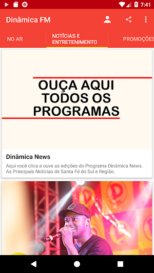 Dinâmica FM Screenshot 1