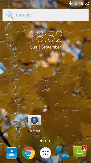 Autumn live wallpaper video Screenshot 0