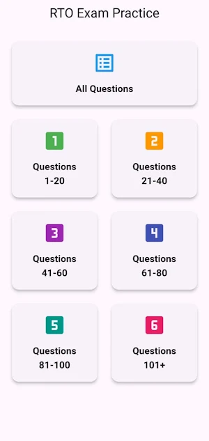 Driving License Exam Practice Screenshot 0